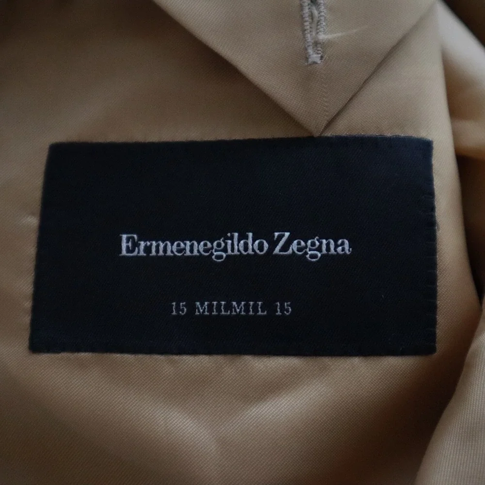 Ermenegildo Zegna Blazer Mens 50R 15 Milmil 15 3-Button Sport‎ Coat Suit Jacket